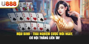 Mậu Binh - Trải Nghiệm Cược Mỗi Ngày, Cơ Hội Thắng Liền Tay